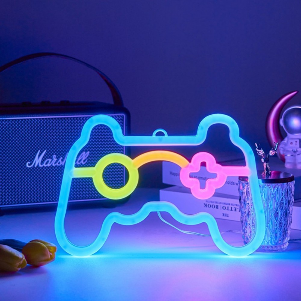 ไฟนีออน LED รูปจอยเกมส์ 1 ชิ้น - Baby Nursery Wall Lights บทวิจารณ์และราคา