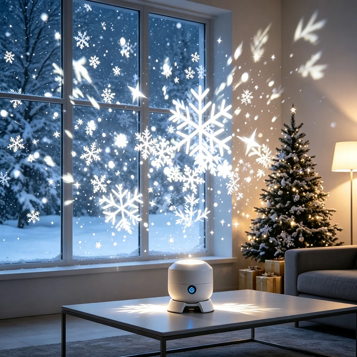 โคมไฟโปรเจคเตอร์ LED รูปดาวเกล - Baby Nursery Wall Lights บทวิจารณ์และราคา