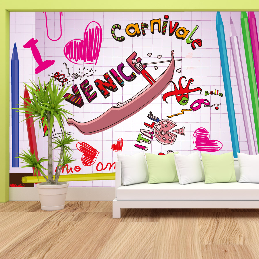วอลเปเปอร์ลายการ์ตูนติดง่ายแบบ - Baby Nursery Peel And Stick Wallpaper บทวิจารณ์และราคา