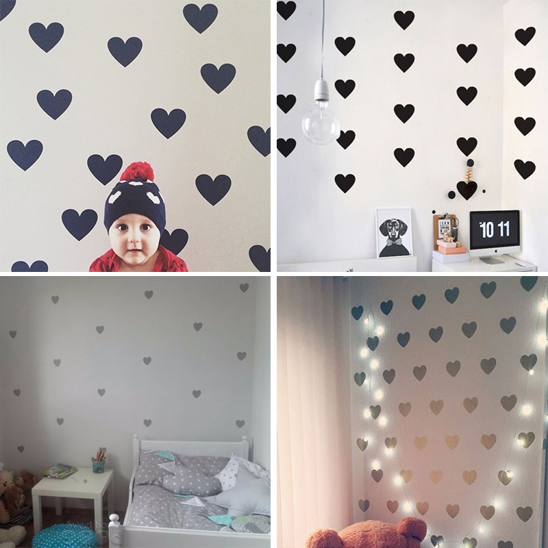 หัวใจเด็กสติกเกอร์ตกแต่งห้องสา - Baby Girl Nursery Quotes บทวิจารณ์และราคา