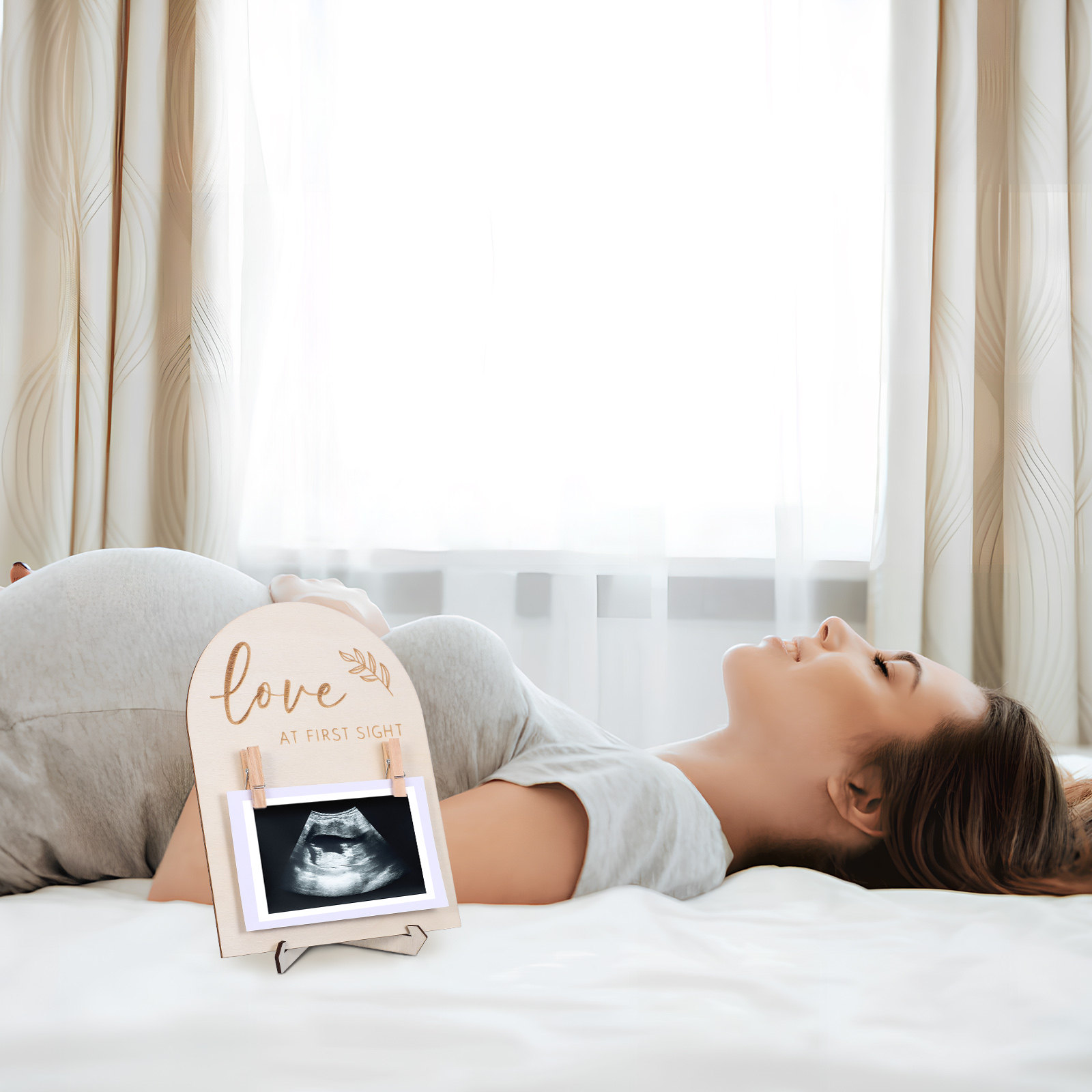 กรอบรูปไม้สำหรับตกแต่งโต๊ะในห้ - Baby Nursery Frames บทวิจารณ์และราคา