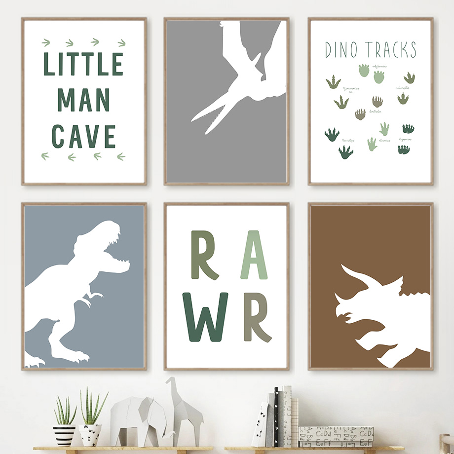 จูราสสิคไดโนเสาร์ไทแรนโนซอรัส  - Baby Girl Nursery Quotes บทวิจารณ์และราคา