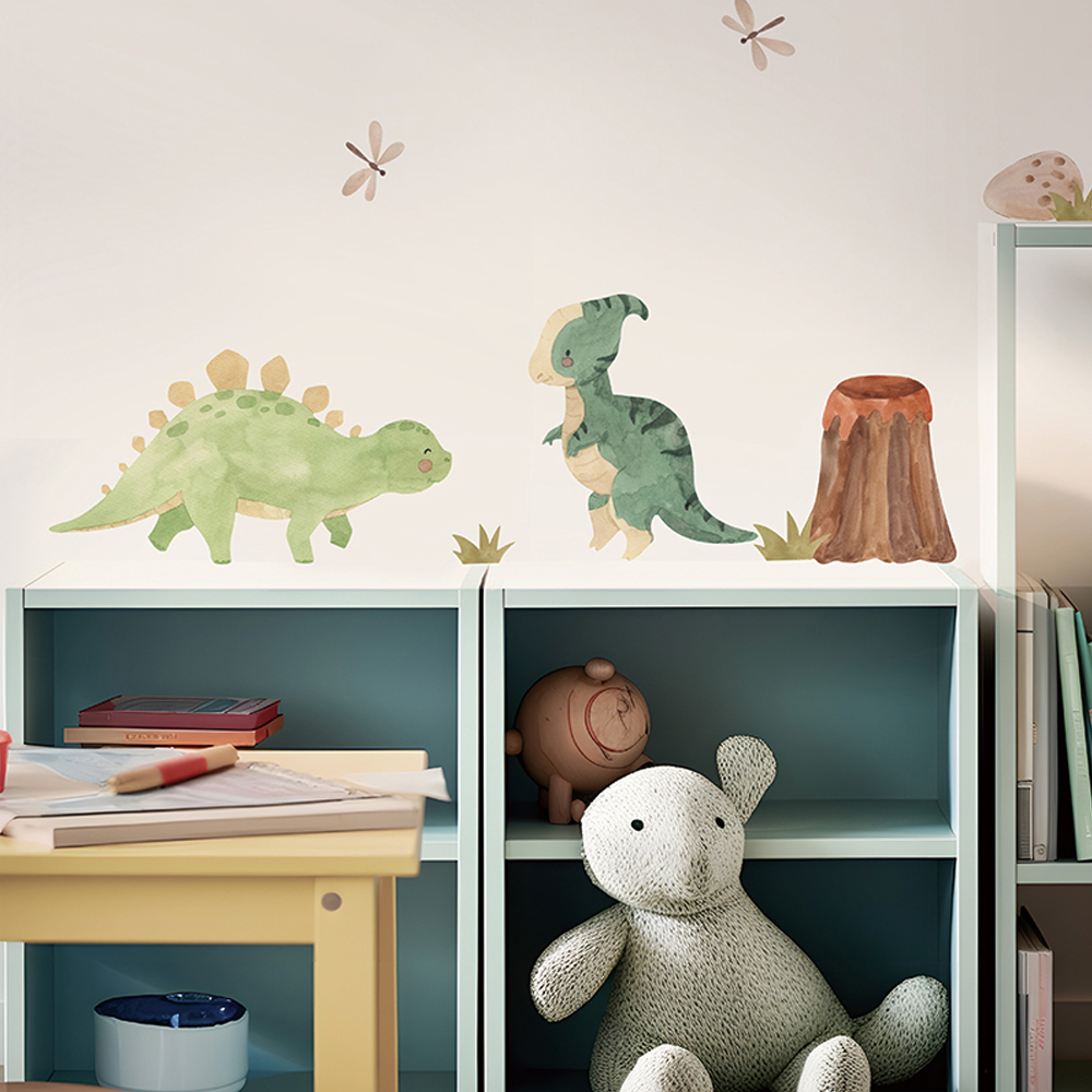 สติ๊กเกอร์ติดผนังรูปไดโนเสาร์ส - Baby Nursery Decor Girl บทวิจารณ์และราคา