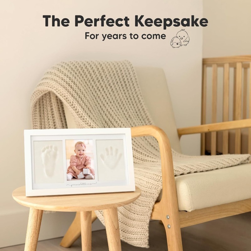 ชุดปั้นดินเหนียวสำหรับทำรอยมือ - Baby Nursery Frames บทวิจารณ์และราคา